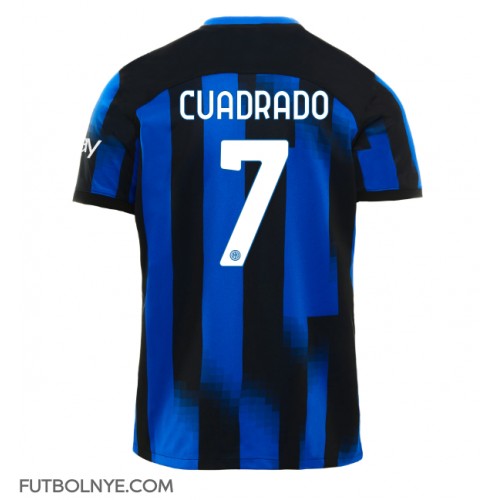 Camiseta Inter Milan Juan Cuadrado #7 Primera Equipación 2023-24 manga corta